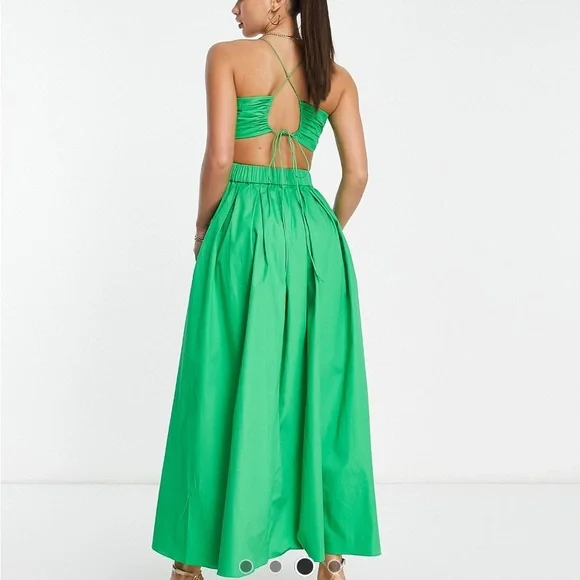 ASOS Elegant Green Maxi Dress - Picture 2 of 6